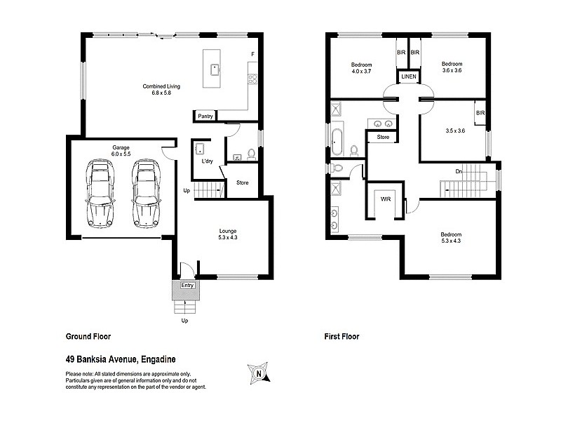 49 Banksia Ave, Engadine NSW 2233 Floorplan