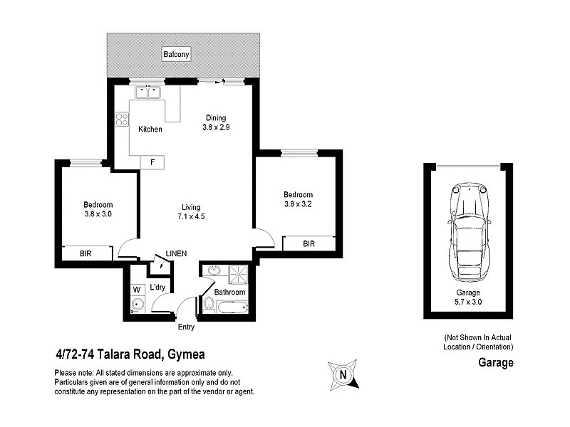 4/72-74 Talara Rd, Gymea NSW 2227 Floorplan