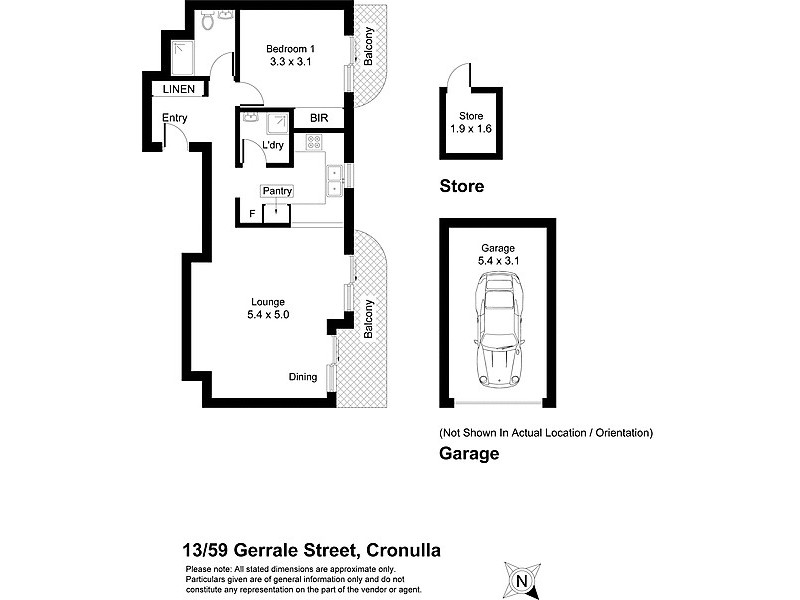 13/59-63 Gerrale St, Cronulla NSW 2230 Floorplan