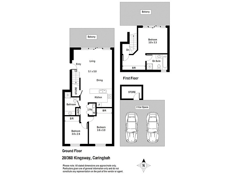 20/360 The Kingsway, Caringbah NSW 2229 Floorplan