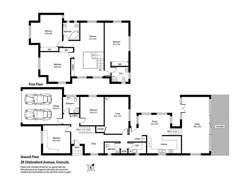 28 Chelmsford Ave, Cronulla NSW 2230 Floorplan