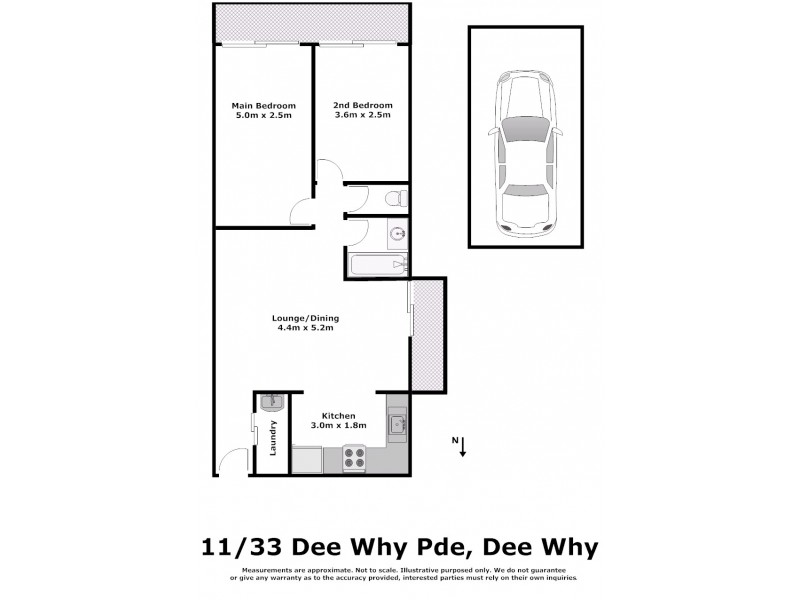 11/33 Dee Why Pde, Dee Why NSW 2099 Floorplan