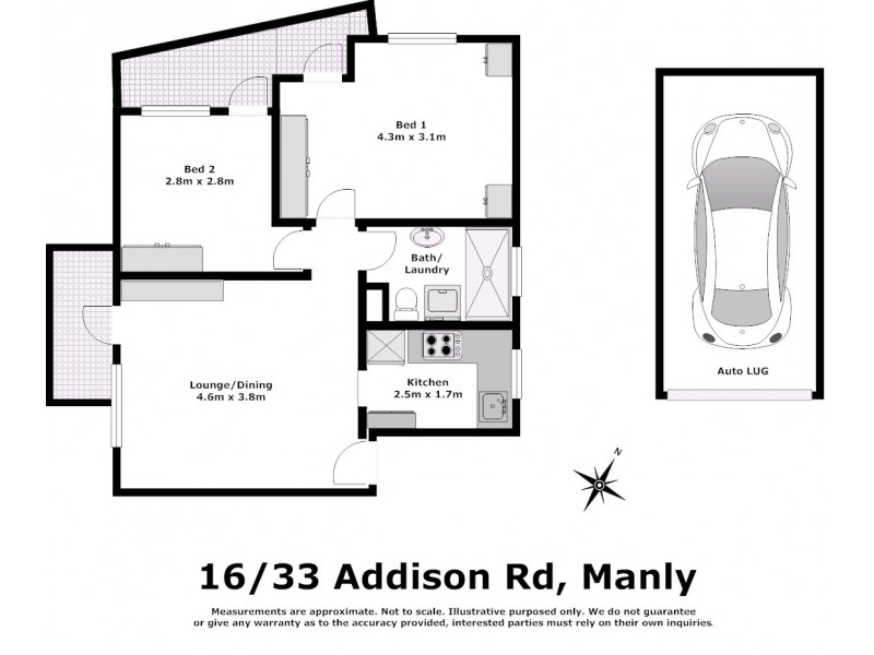 16/33 Addison Road, Manly NSW 2095 Floorplan