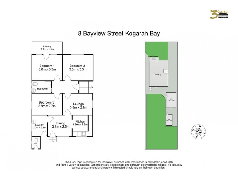8 Bayview Street, Kogarah Bay NSW 2217 Floorplan