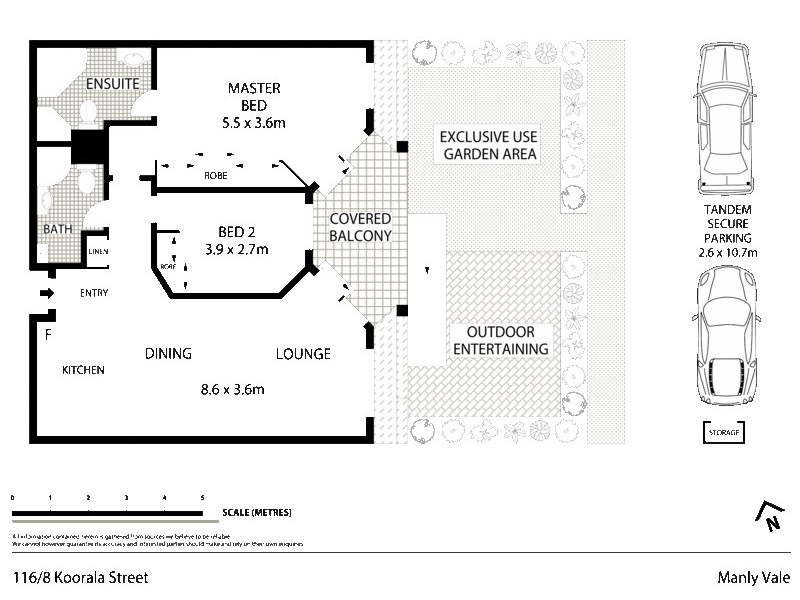 116/8 Koorala St, Manly Vale NSW 2093 Floorplan