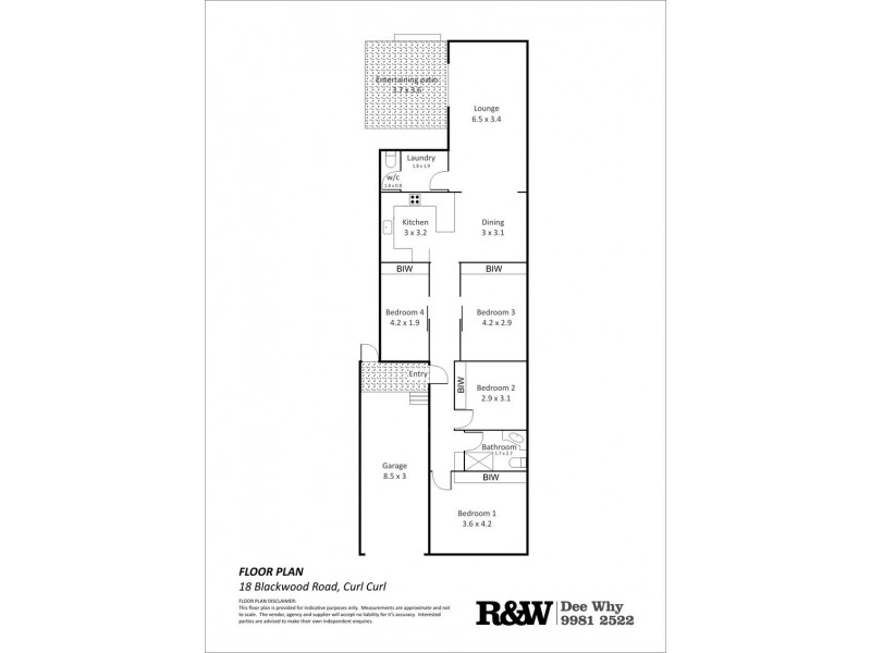 18  Blackwood Road, North Curl Curl NSW 2099