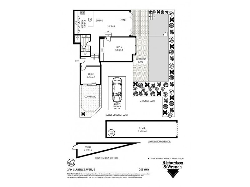 2/24 Clarence Avenue, Dee Why NSW 2099