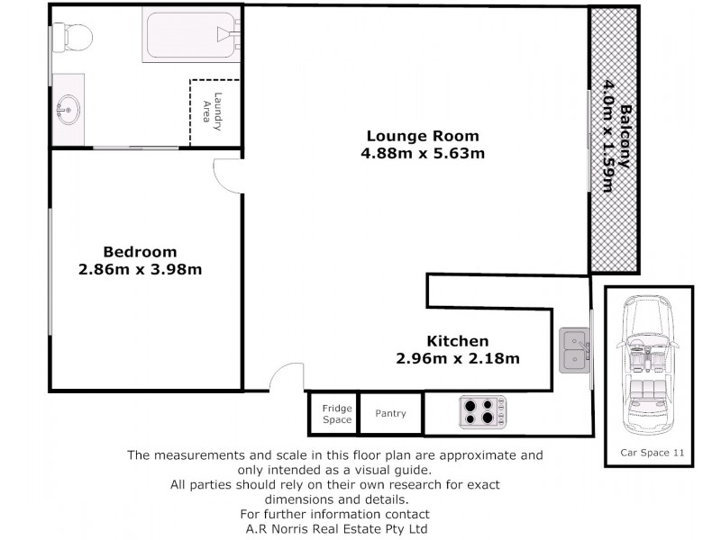 11/89 Pacific Parade, Dee Why NSW 2099 Floorplan