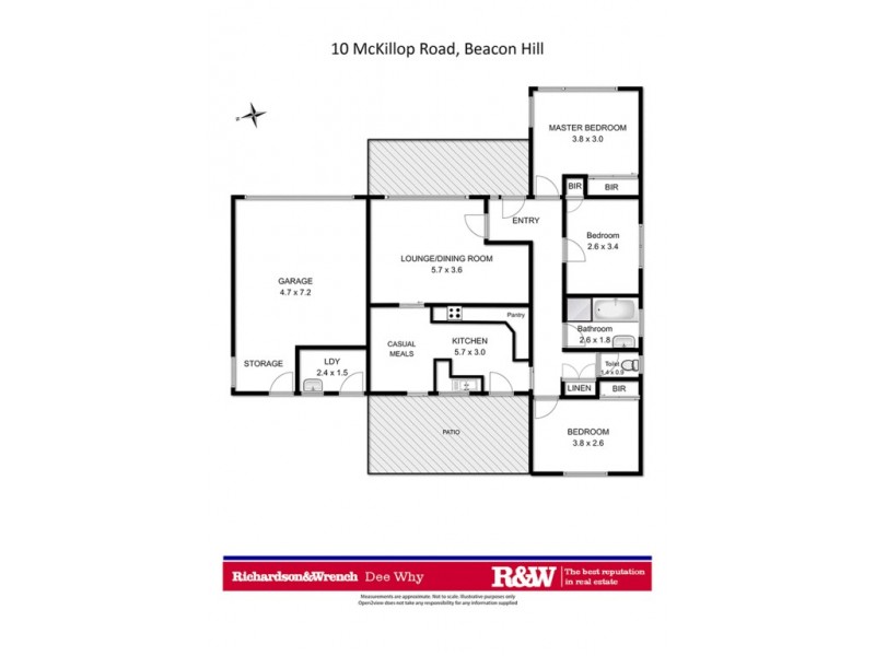 10 MCKILLOP RD, Beacon Hill NSW 2100 Floorplan