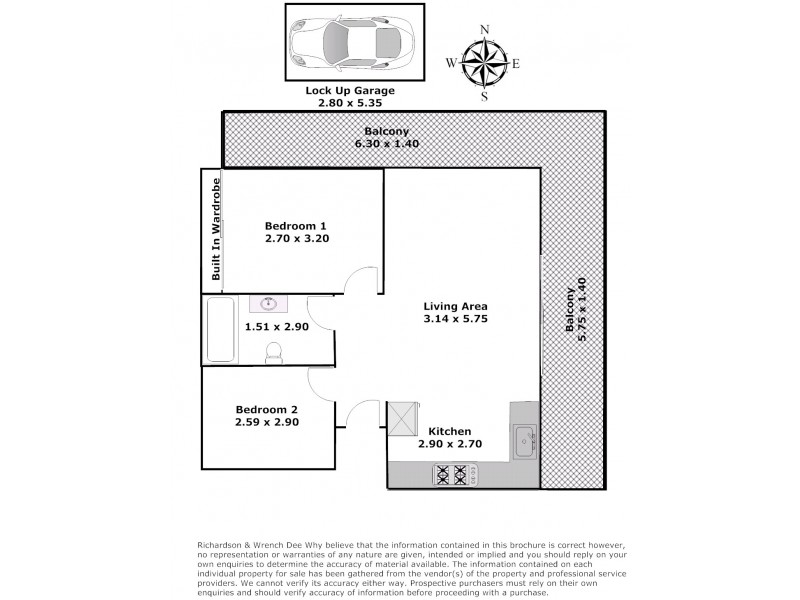 10/44 Howard Ave, Dee Why NSW 2099 Floorplan