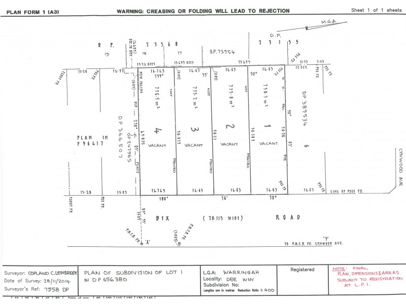 Dee Why NSW 2099 Floorplan