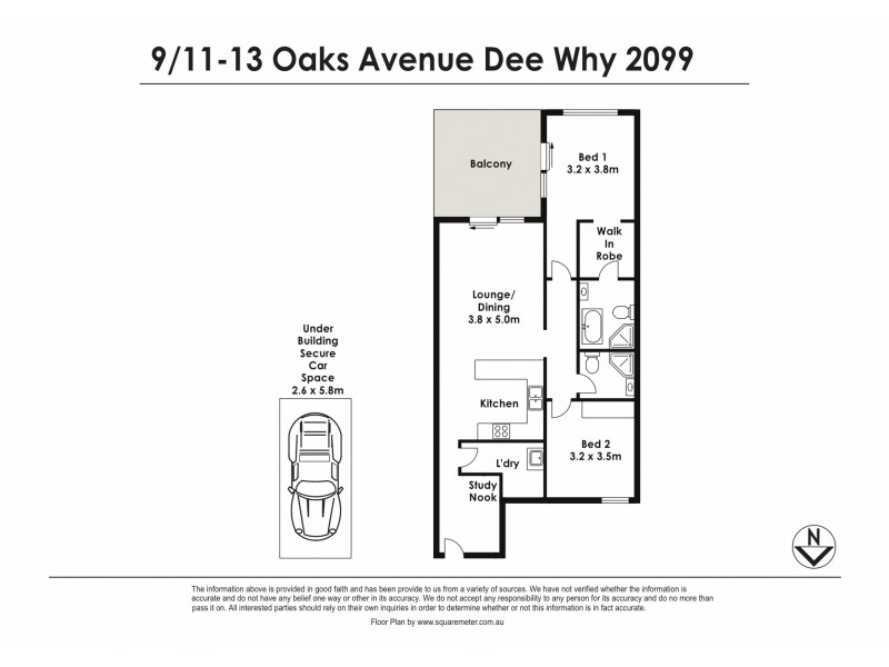 9/11-13 Oaks Avenue, Dee Why NSW 2099 Floorplan