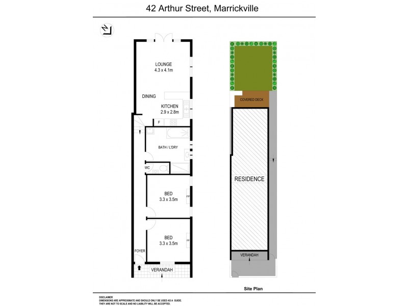 42 Arthur Street, Marrickville NSW 2204 Floorplan