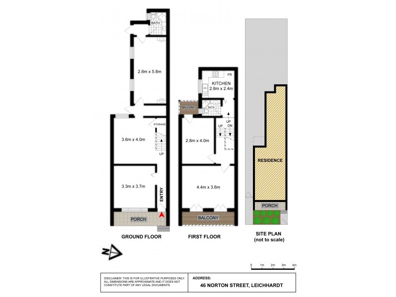 46 Norton Street, Leichhardt NSW 2040 Floorplan