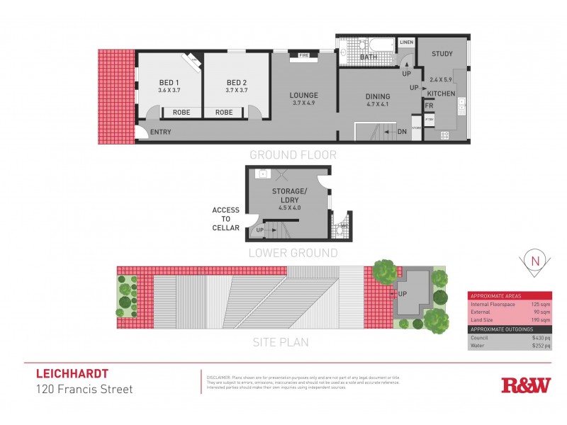 120 Francis Street, Leichhardt NSW 2040 Floorplan