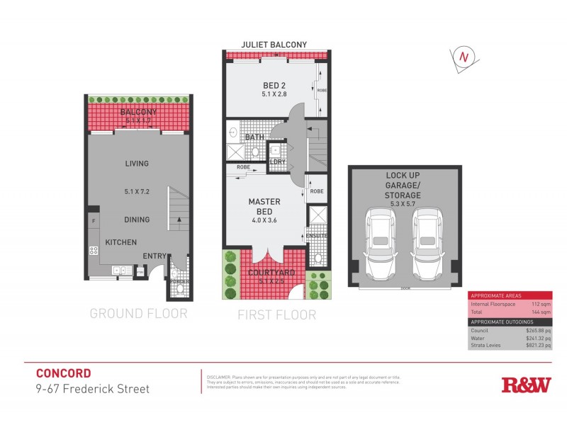 9/67 Frederick Street, Concord NSW 2137 Floorplan