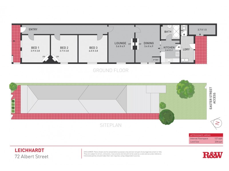 72 Albert Street, Leichhardt NSW 2040 Floorplan