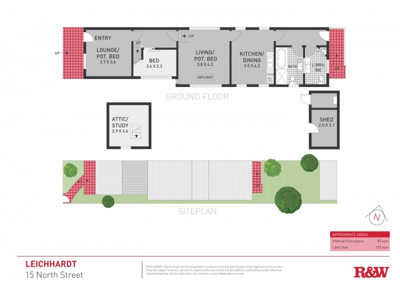 15 North Street, Leichhardt NSW 2040 Floorplan