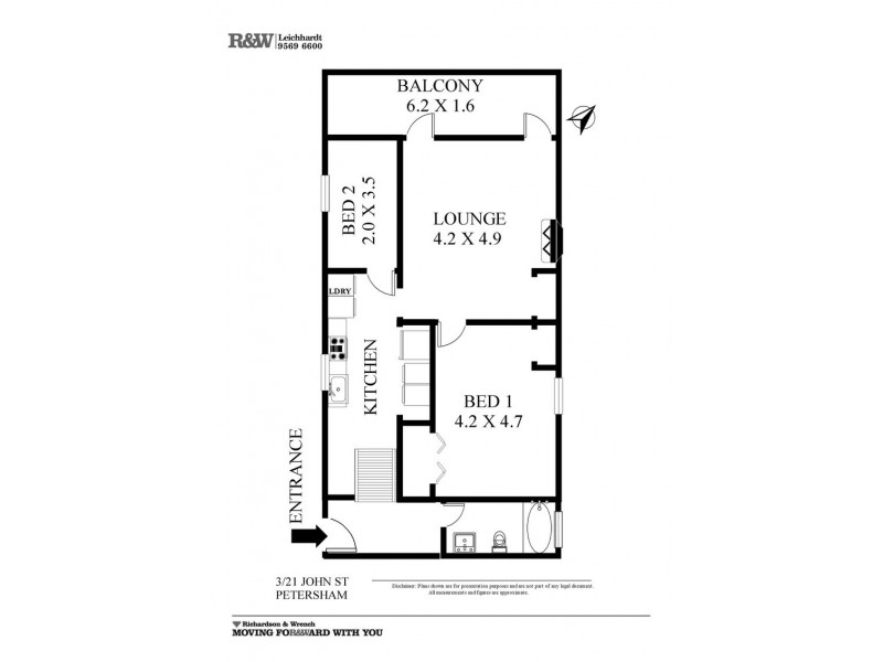 3/21 John Street, Petersham NSW 2049