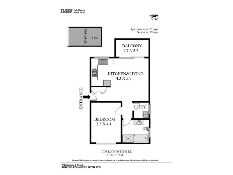 17/33 Livingstone Road, Petersham NSW 2049