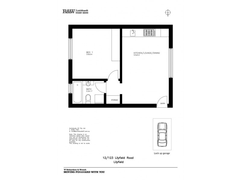 12/123 Lilyfield Road (LILYFIELD), Leichhardt NSW 2040
