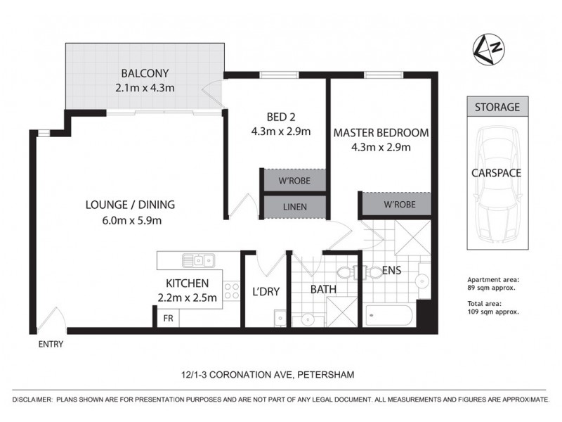 12/1-3 Coronation Avenue, Petersham NSW 2049