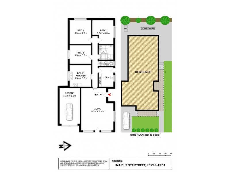 34a Burfitt Street, Leichhardt NSW 2040 Floorplan