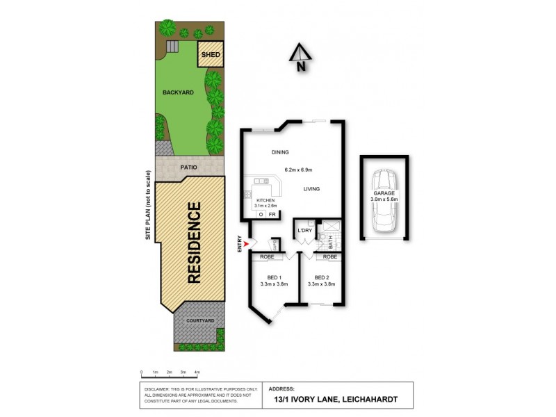 13/1 Ivory Lane, Leichhardt NSW 2040 Floorplan