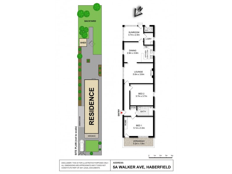 5A Walker Avenue, Haberfield NSW 2045 Floorplan