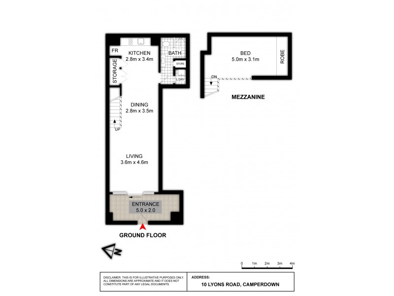 10 Lyons Road, Camperdown NSW 2050 Floorplan