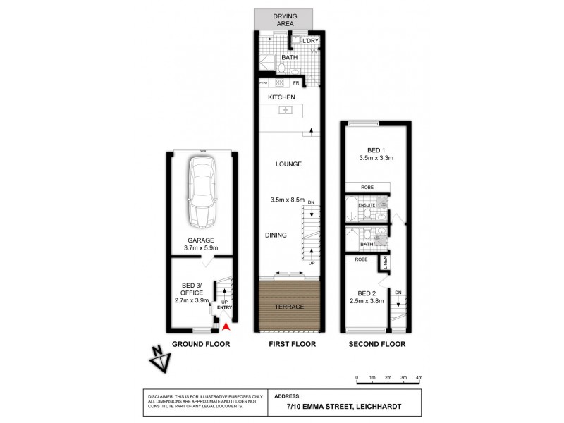 7/10 Emma Street, Leichhardt NSW 2040 Floorplan