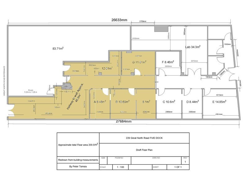 229 Great North Road, Five Dock NSW 2046 Floorplan
