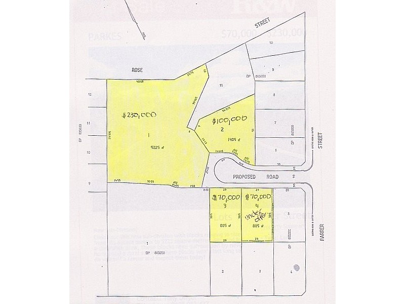 Lots 1-4 Farrer Street, Parkes NSW 2870