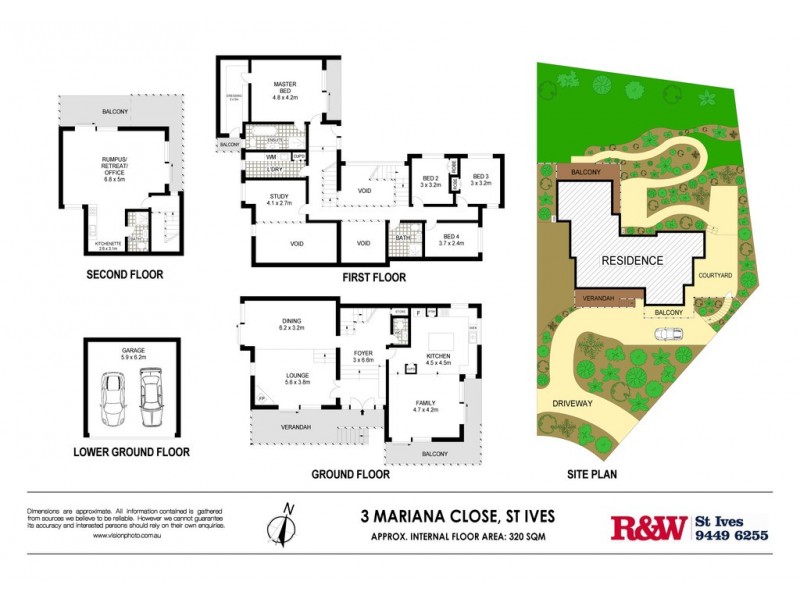 3 Mariana Close, St Ives NSW 2075 Floorplan