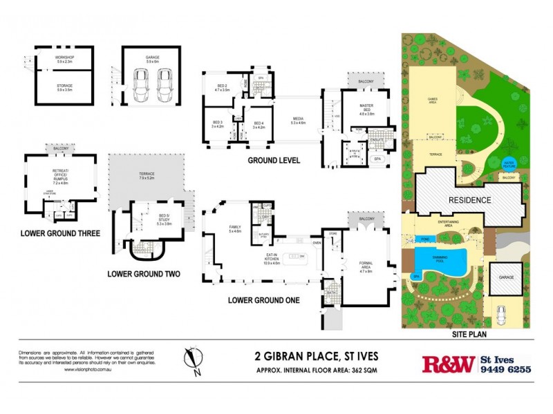 2 Gibran Place, St Ives NSW 2075 Floorplan