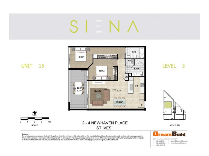 15/2-4 Newhaven Place, St Ives NSW 2075 Floorplan