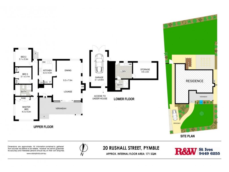 20 Rushall Street, Pymble NSW 2073 Floorplan