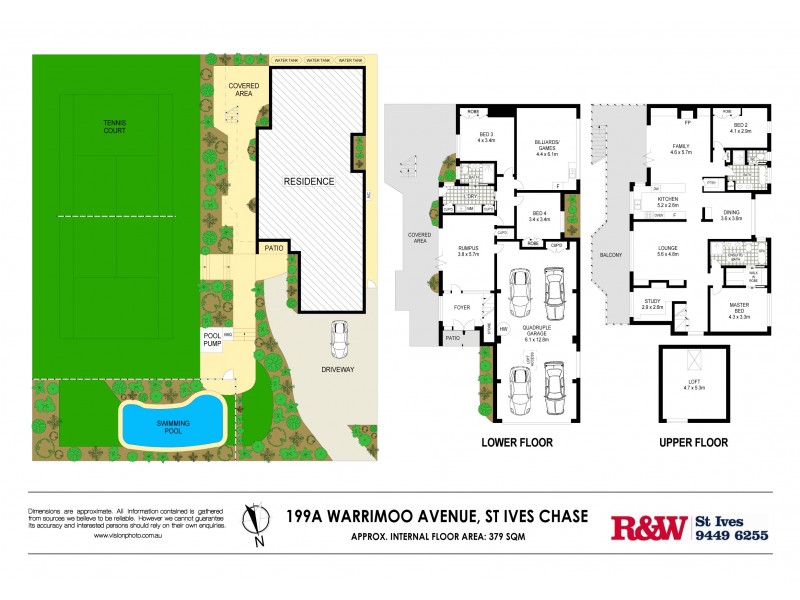 199A Warrimoo Avenue, St Ives NSW 2075 Floorplan