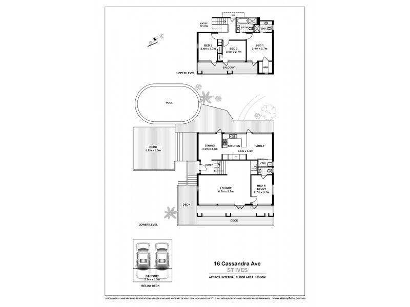 16 Cassandra Avenue, St Ives NSW 2075 Floorplan