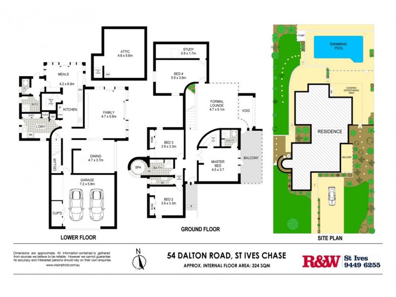 54 Dalton Road, St Ives NSW 2075 Floorplan