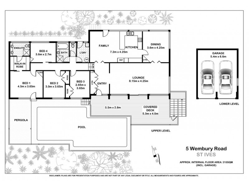 5 Wembury Road, St Ives NSW 2075 Floorplan