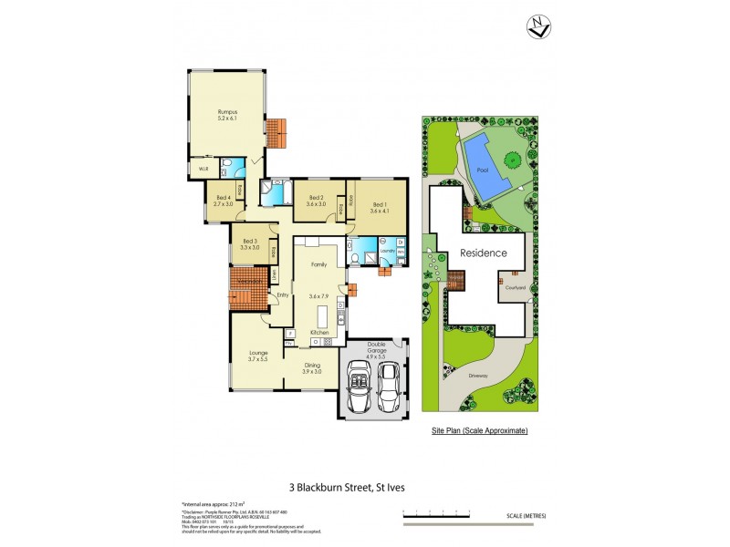3 Blackburn Street, St Ives NSW 2075 Floorplan