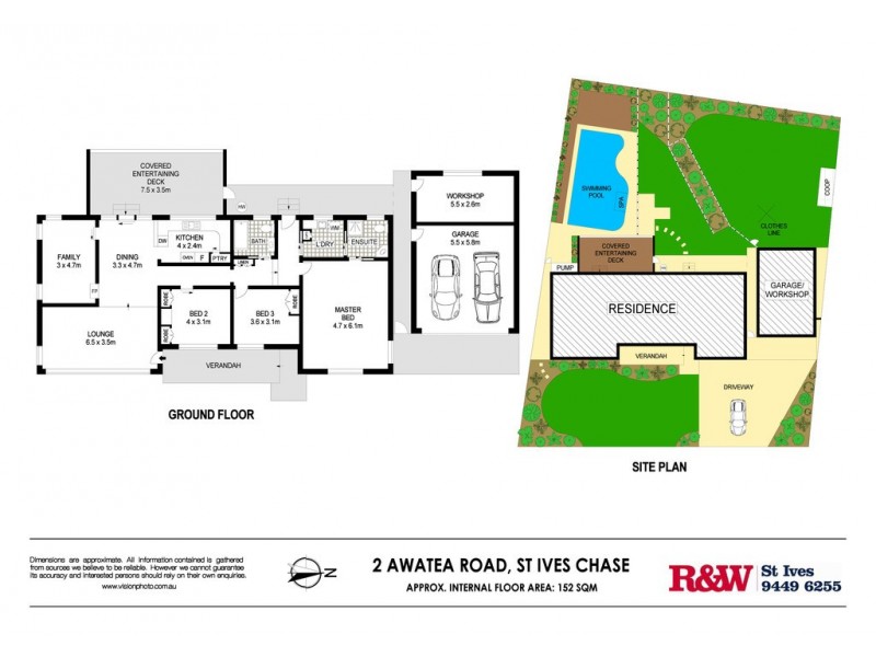2 Awatea Road, St Ives NSW 2075 Floorplan