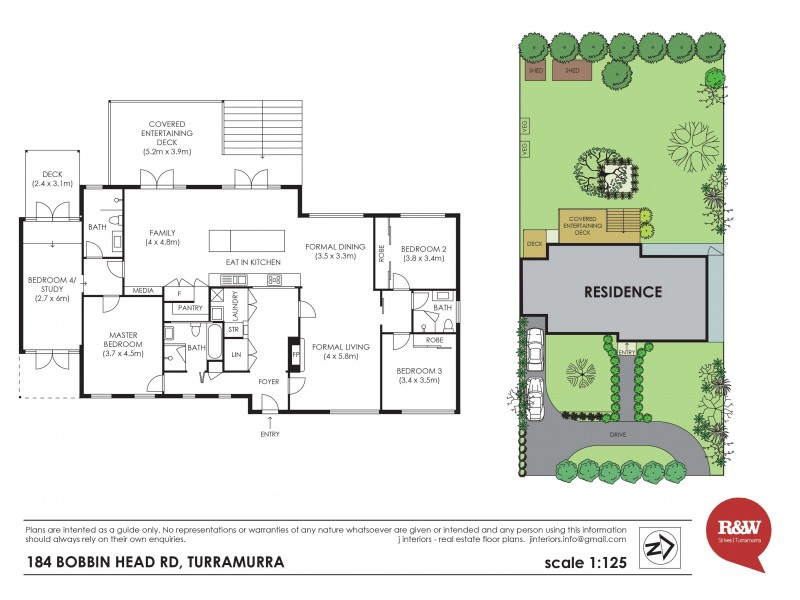 184 Bobbin Head Road, Turramurra NSW 2074 Floorplan
