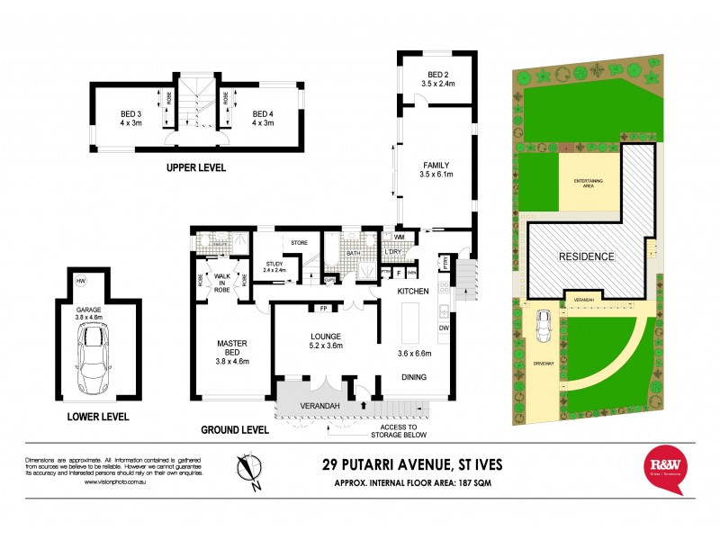 29 Putarri Avenue, St Ives NSW 2075 Floorplan