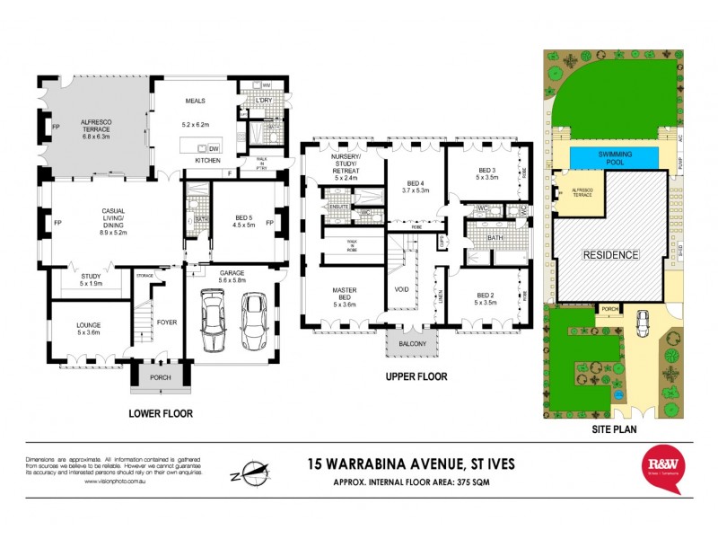 15 Warrabina Avenue, St Ives NSW 2075 Floorplan