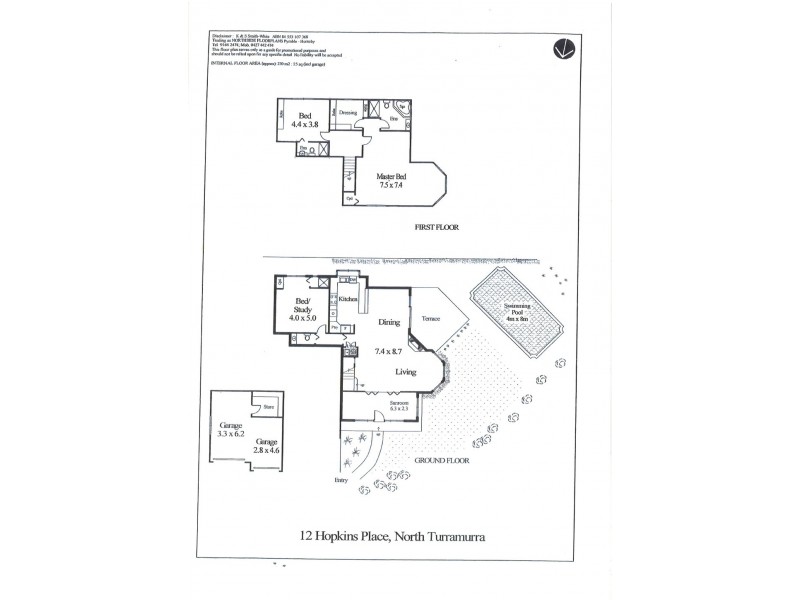 12 Hopkins Place, Turramurra NSW 2074 Floorplan