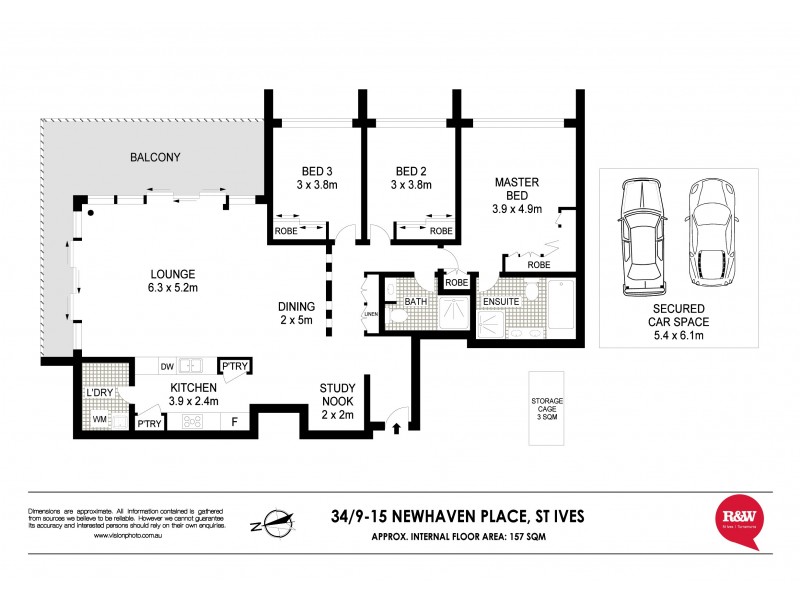34/9-15 Newhaven Place, St Ives NSW 2075 Floorplan
