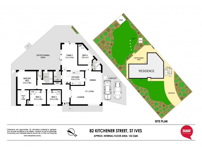 82 Kitchener Street, St Ives NSW 2075 Floorplan