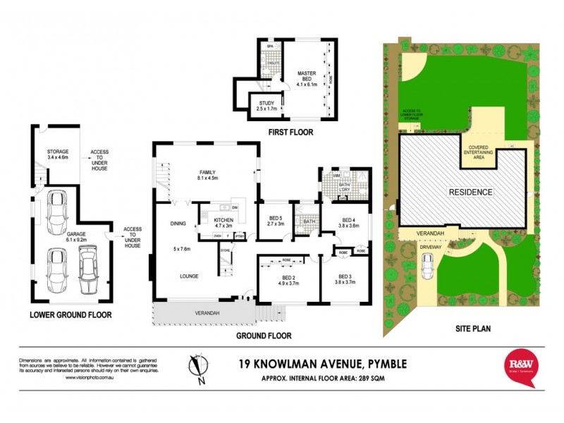 19 Knowlman Avenue, Pymble NSW 2073 Floorplan